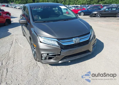 2018 Honda Odyssey Elite из США, поврежденный, VIN 5FNRL6H91JB090931
